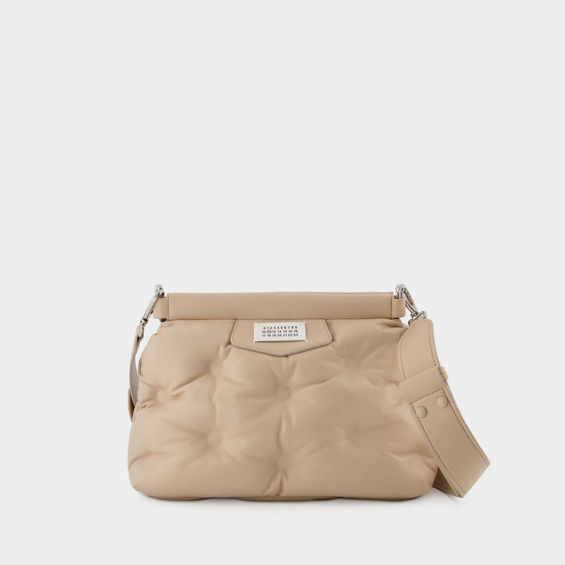 Glam Slam Classique Small Bag - Maison Margiela - Leather - Beige