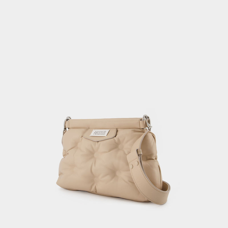 Glam Slam Classique Small Bag - Maison Margiela - Leather - Beige