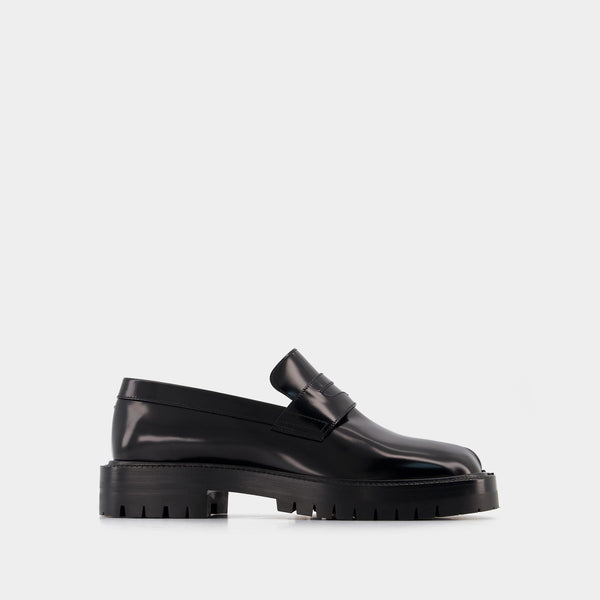 Mocassins Tabi County Flat Shoes - Maison Margiela - Black
