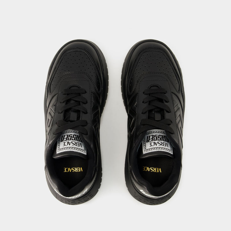 Sneakers Odissea - Versace - Fabric - Black