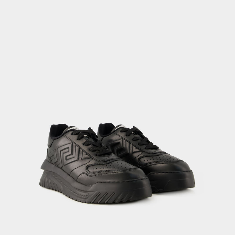 Sneakers Odissea - Versace - Fabric - Black