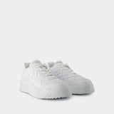 Odissea Sneakers - Versace - Fabric - White