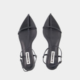 Sandals - Jil Sander - Leather - Black