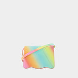 Rainbow Palm Beach Bag Mm Hobo Bag - Palm Angels - Multi - Leather