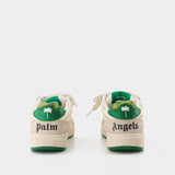University Origin Sneakers - Palm Angels - Green - Leather