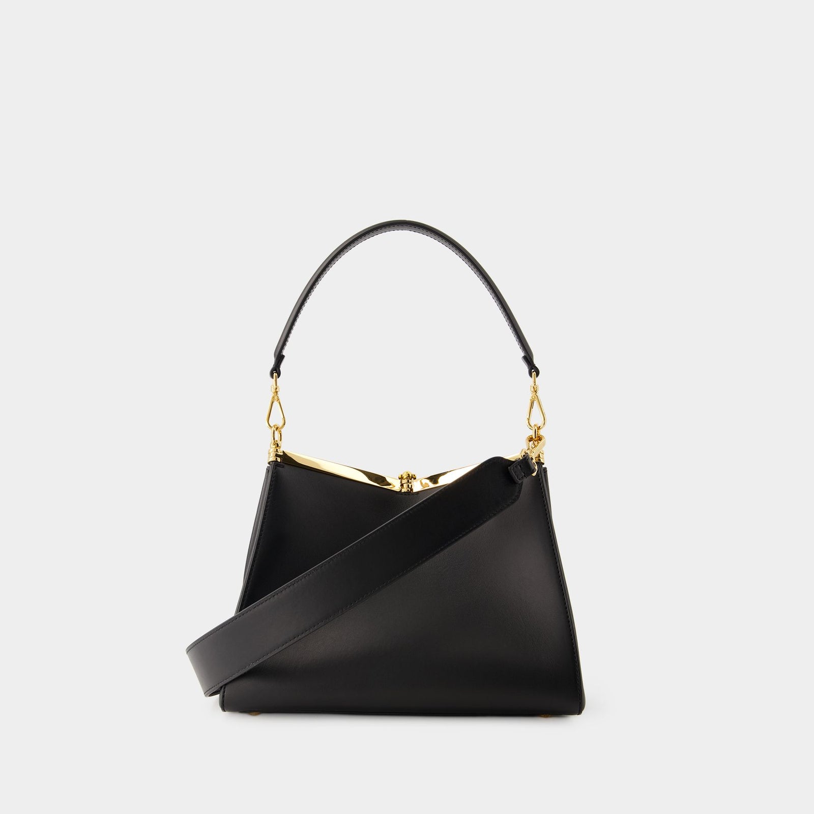 ショルダーバッグ・ポシェット Pelle Unita Hobo Bag - Etro - Leather - Black Pelle Unita Hobo Bag - Etro - Leather - Black