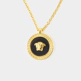 Icon Necklace  - Versace - Metal - Black