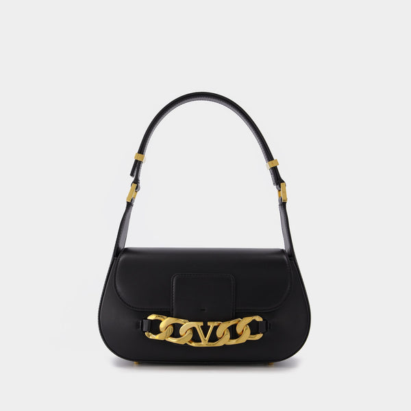 Small Shoulder Bag | Vlogo Chain | Vit.Dauphine/A.Brass Morsetto