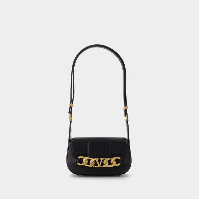 Small Shoulder Bag | Vlogo Chain | Vit.Dauphine/A.Brass Morsetto