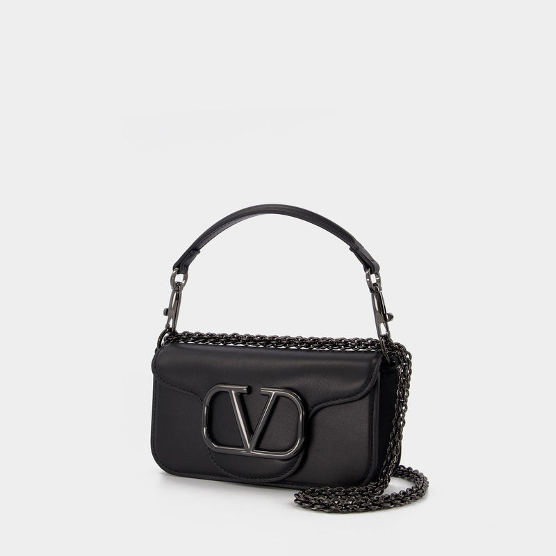 Loco' Small Bag in Black Leather