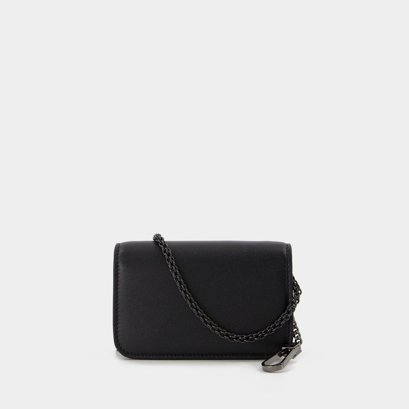 Loco' Micro Bag in Black Leather