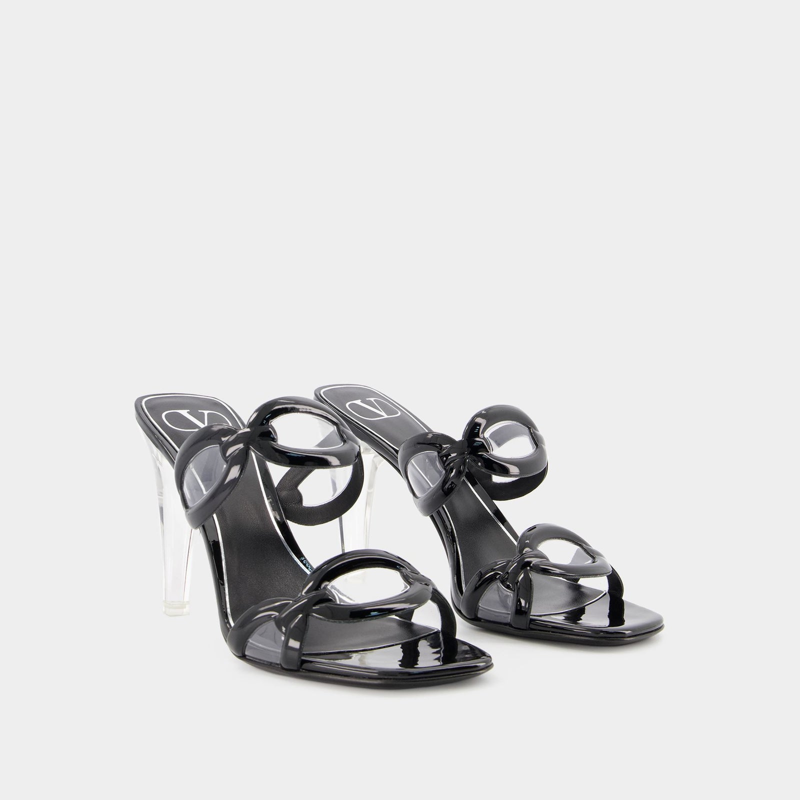 【VALENTINO GARAVANI】 CHAIN 1967 SANDAL Valentino VALENTINO GARAVANI CHAIN 1967 SLIDE SANDAL WITH