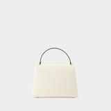 One Stud Small Handbag - Valentino Garavani - Ivory - Leather