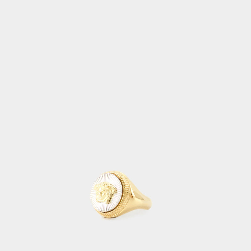 Medusa Biggie Ring - Versace - Metal - Gold