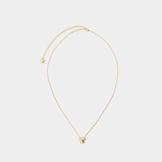 Medusa Necklace  - Versace - Metal - Gold