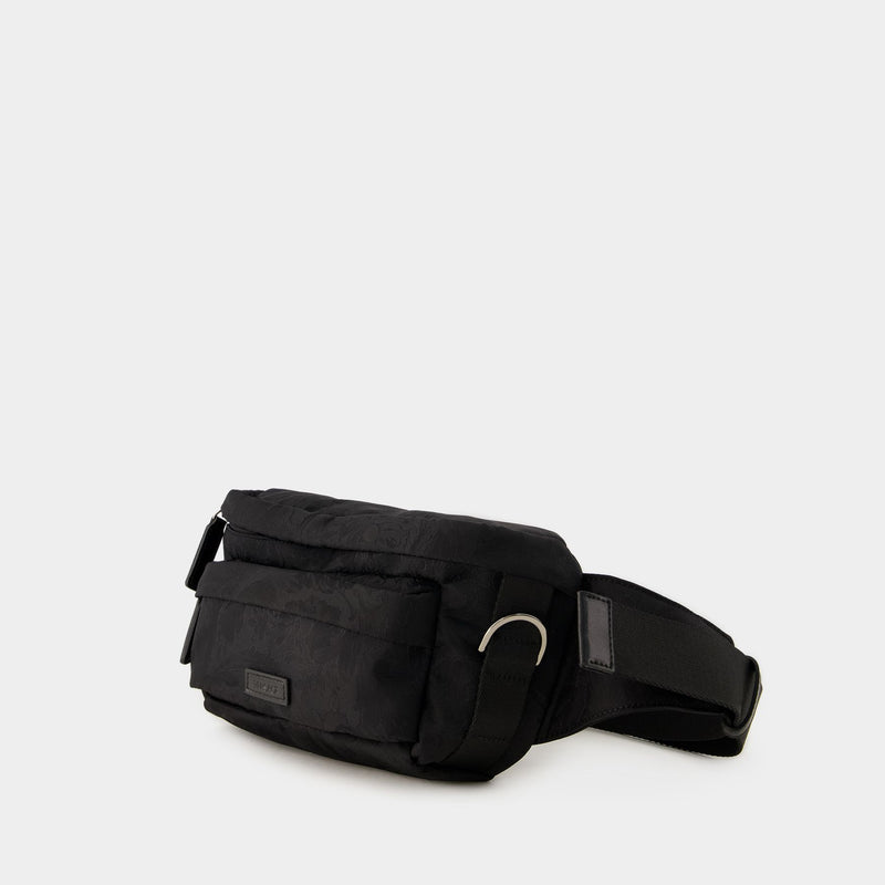 Neo Nylon Small Belt Bag - Versace - Nylon - Black
