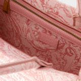 Athena Medium Tote Bag - Versace - Cotton - Pink