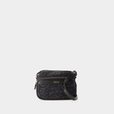 Athena Small Crossbody - Versace - Canvas - Black