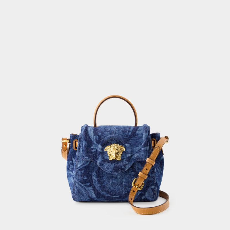 La Medusa Bag - Versace - Cotton - Blue