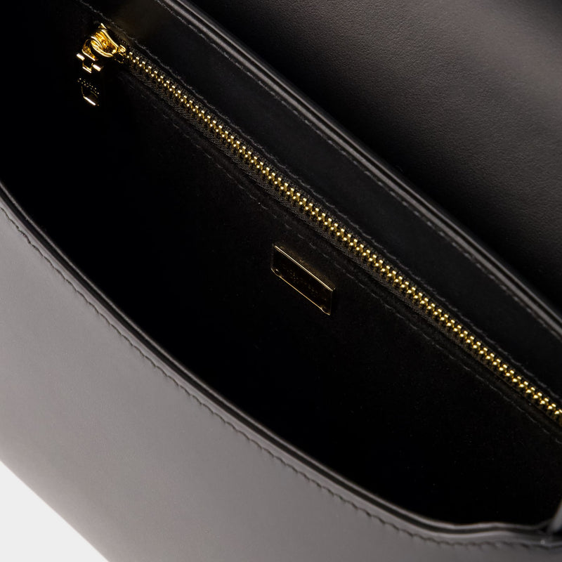 DG Logo Shoulder Bag - Dolce&Gabbana - Leather - Black