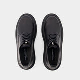 Plateform Derbies - Dolce&Gabbana - Leather - Black