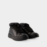 Portofino Sneakers - Dolce&Gabbana - Leather - Black