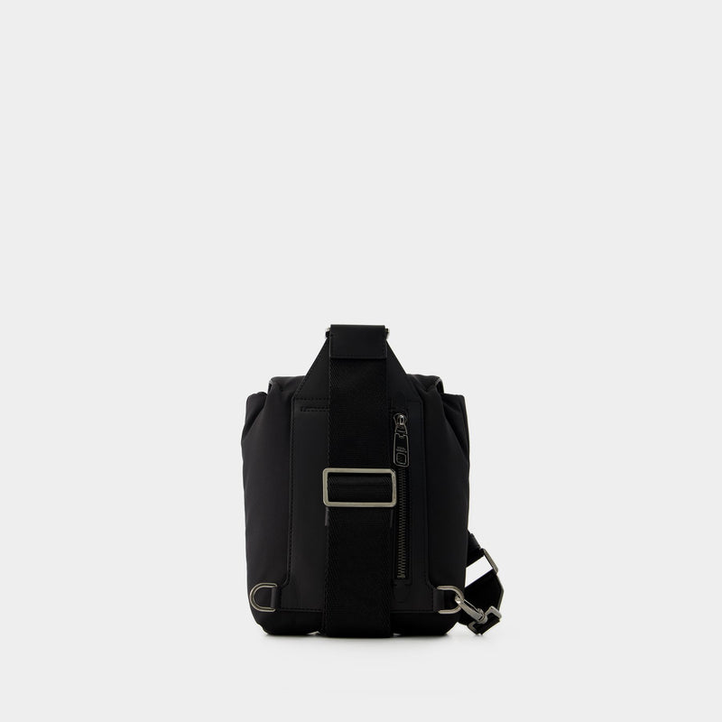 Logo Backpack - Dolce&Gabbana - Nylon - Black