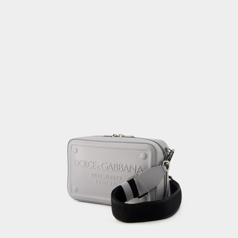 Camera Crossbody - Dolce&Gabbana - Leather - Grey