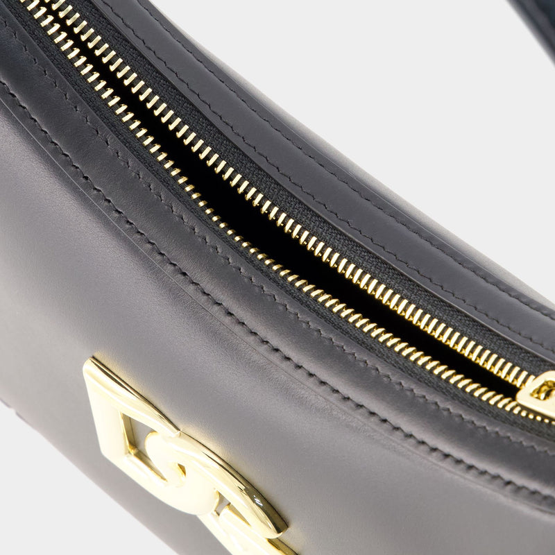 Black Sicily Shoulder Bag - Dolce&Gabbana - Leather - Black