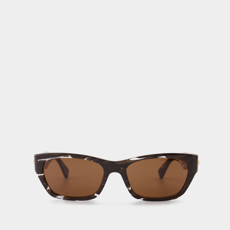 Sunglasses in Brown Acetate