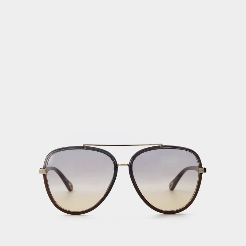 Ch0129S Sunglasses - Chloé  - Grey - Bio Injection