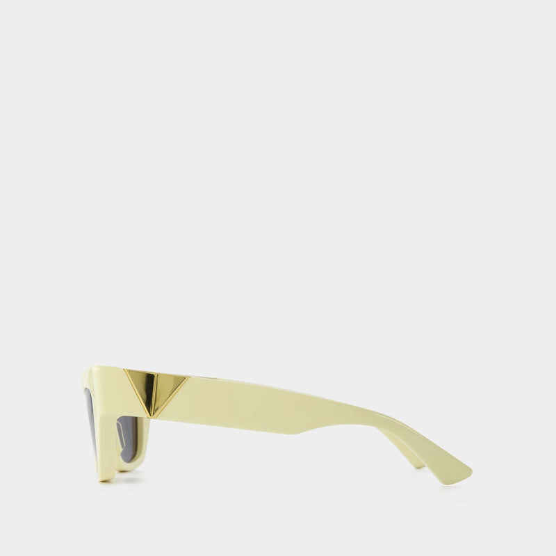 Bv1177S Sunglasses - Bottega Veneta - Yellow/Grey - Acetate