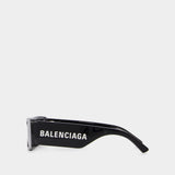Sunglasses - Balenciaga  - Acetate - Black