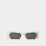 Sunglasses - Balenciaga - Acetate - White