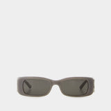 Sunglasses - Balenciaga - Acetate - Grey/Silver