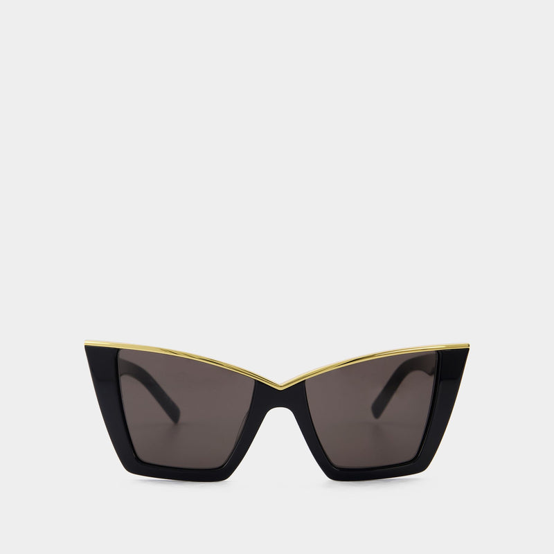 Sl 570 Sunglasses - Saint Laurent  - Black - Acetate