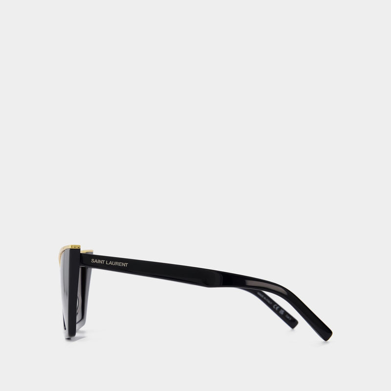 SL 570 Cat Eye Sunglasses in Black - Saint Laurent
