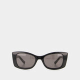 Sunglasses - Saint Laurent - Acetate - Black