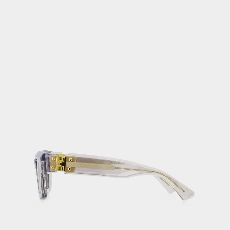 Sunglasses - Bottega Veneta - Acetate - Grey/Crystal