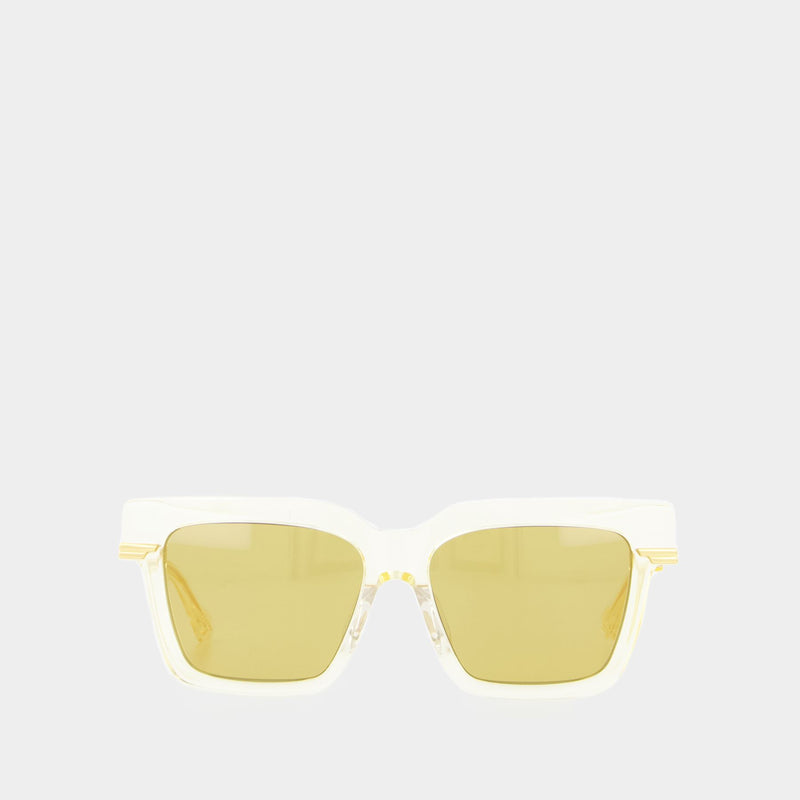 Sunglasses - Bottega Veneta - Acetate - Gold/Yellow