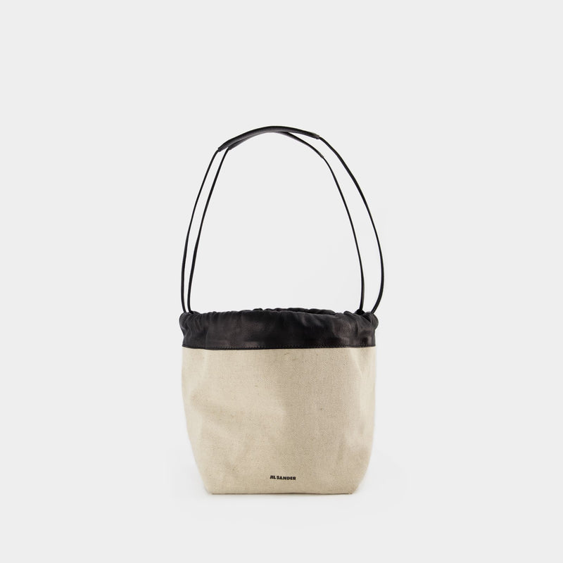 Dumpling Bag - Jil Sander - Leather - Beige
