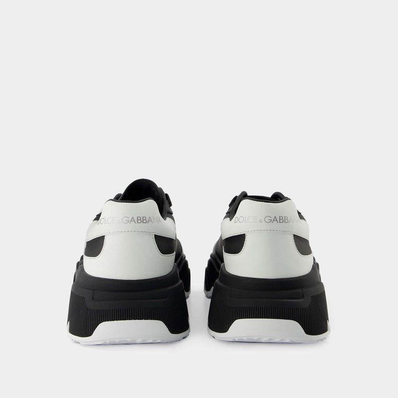 Daymaster Sneakers - Dolce & Gabbana - Black/White - Leather