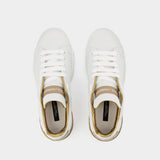 Portofino Sneakers - Dolce & Gabbana - Gold Dust - Leather