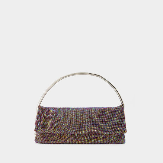 Travolta Da Un Insolito Destino Bag - Benedetta Bruzziches - Purple - Strass