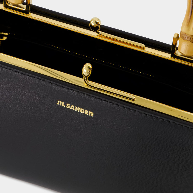 Hobo Goji Mini Bag Jil Sander Leather Black