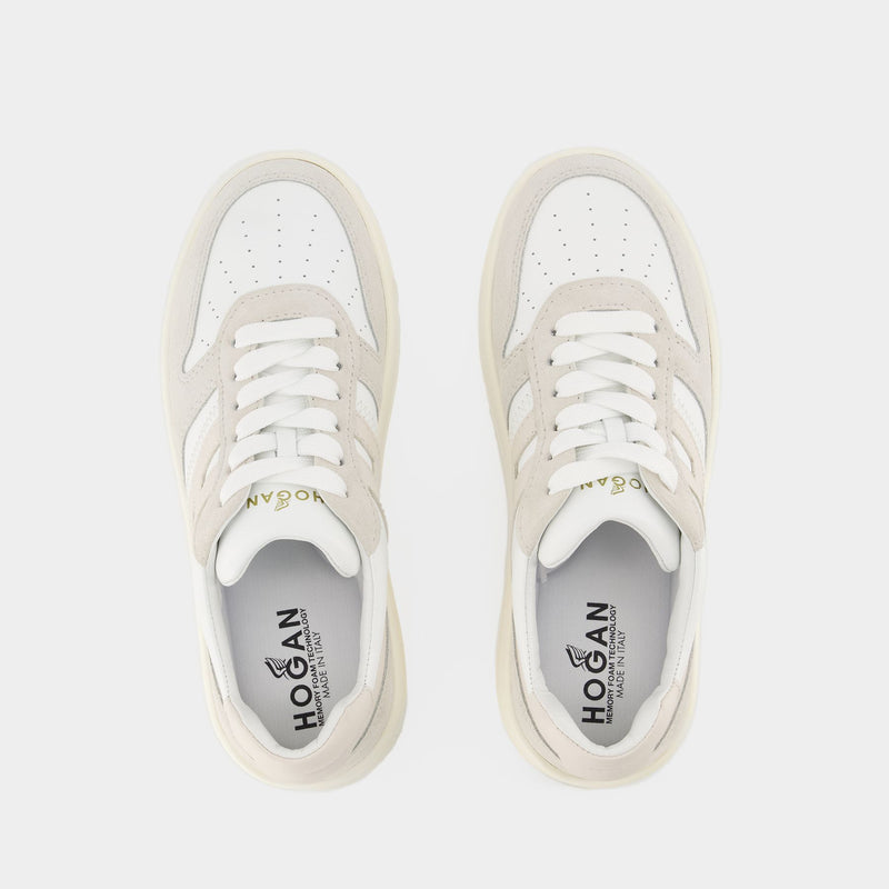 H630 Sneakers - Hogan - White - Leather