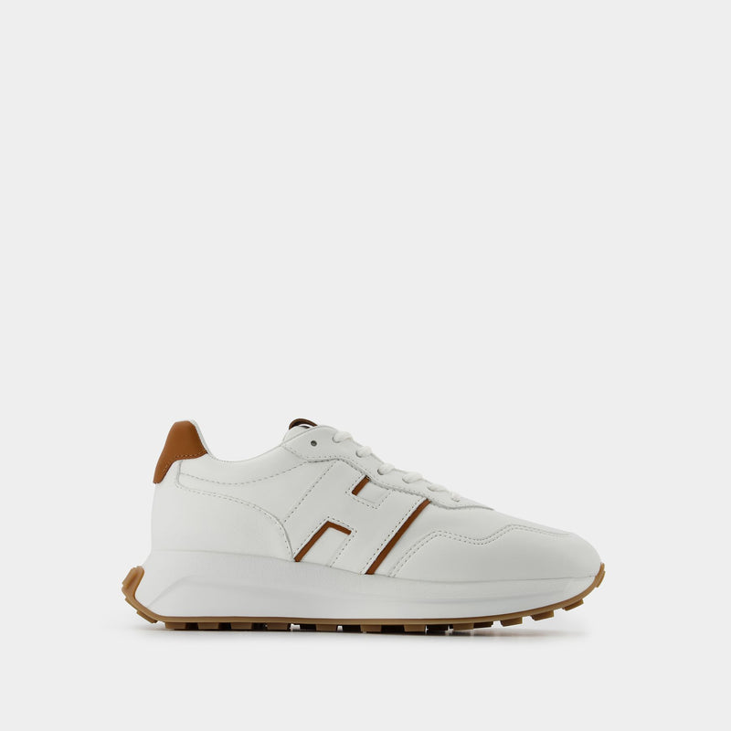 H641 Sneakers Hogan White Leather