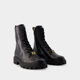 Gomma Pesante Boots - Tod's - Leather - Black