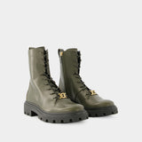 Gomma Pesante Boots  - Tod's - Leather - Kahki