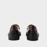 Gomma Pesante Loafers - Tod's - Leather - Burgundy